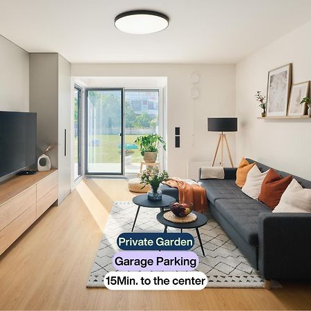 Beta Home - Garage, Air Condition, Garden, At Metro Prága Kültér fotó