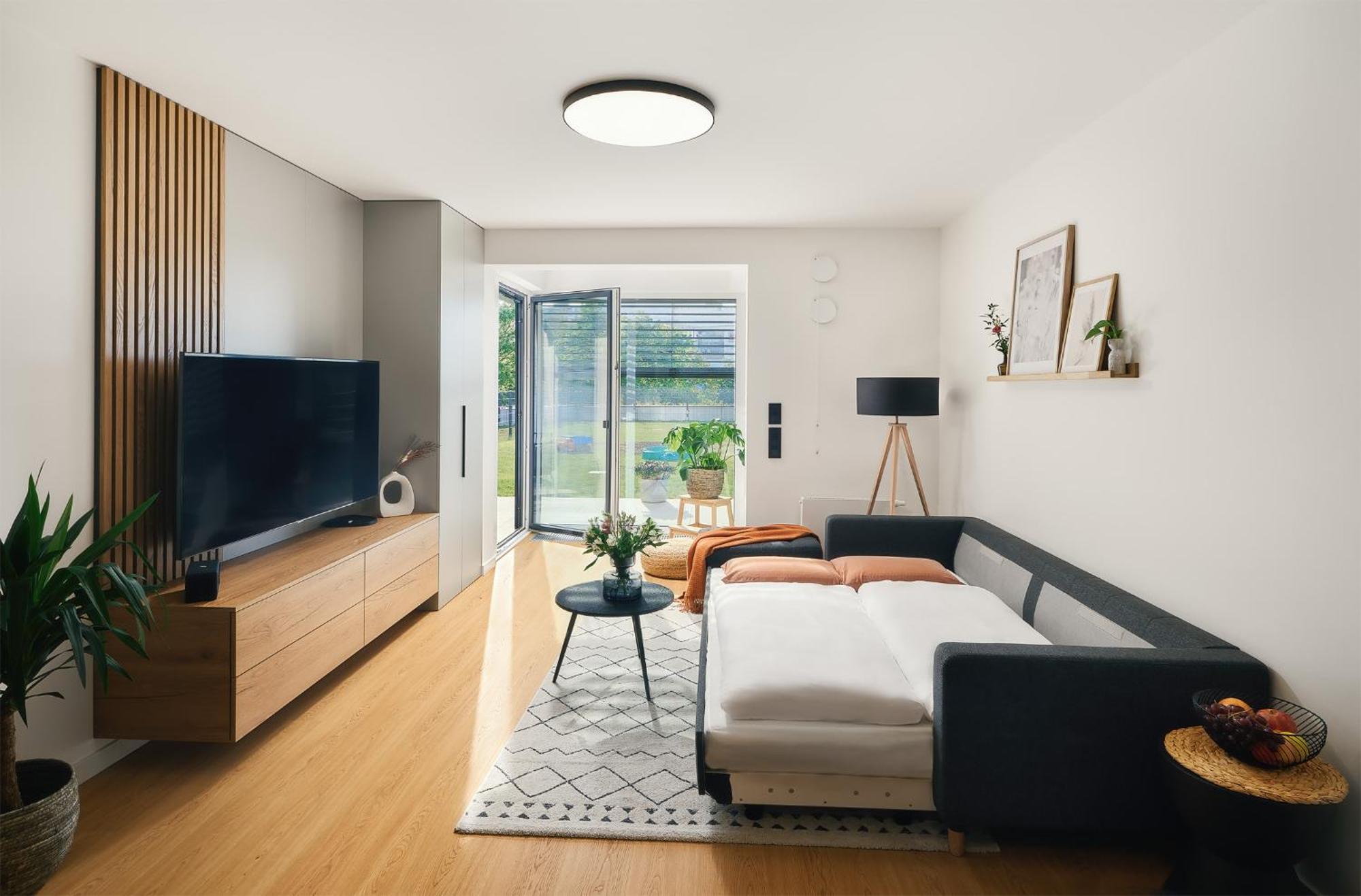 Beta Home - Garage, Air Condition, Garden, At Metro Prága Kültér fotó