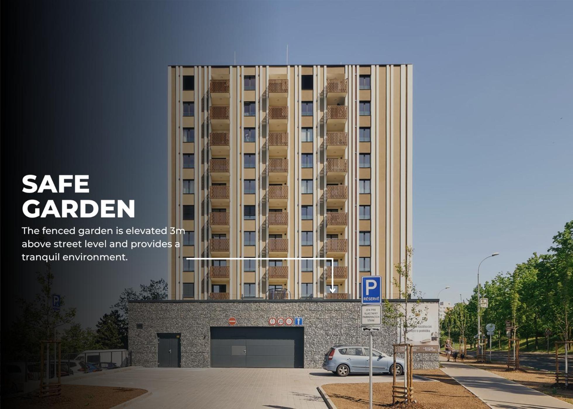 Beta Home - Garage, Air Condition, Garden, At Metro Prága Kültér fotó